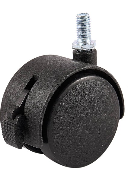 Mobilya Döner Kilitleme Tekerleği 8mm Vida Kök 2 Inç Dia Tekerlek Siyah (Yurt Dışından) fırsatları
