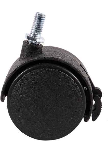 Mobilya Döner Kilitleme Tekerleği 8mm Vida Kök 2 Inç Dia Tekerlek Siyah (Yurt Dışından) indirimleri