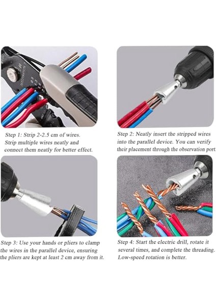 Matkap Için 2 Adet Tel Bükme Aleti, Tel Bükme Aleti, Tel Bükme Aleti, 1/4 Inç Mandrenli Döndürme Bükme Tel Konnektör Soketi (Yurt Dışından) modelleri