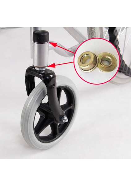 Dalış Çatal Rulman Iç Çapı 1/2 Inç 12.7X27X30MM Tekerlekli Sandalye Aksesuarları H009/H005 Tekerlekli Sandalye Kase Rulman (Yurt Dışından) fırsatları
