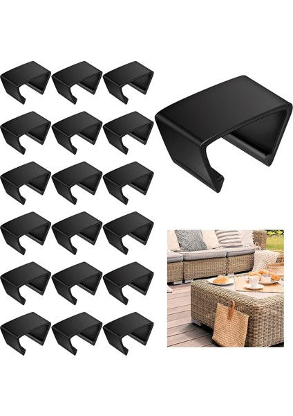 20'li Paket Dış Mekan Mobilya Klipsi Veranda Kanepe Klipsi Rattan Mobilya Klipsi Rattan Sandalye Bağlantı Elemanları, Bağlantı Parçaları (Yurt Dışından) fiyatları