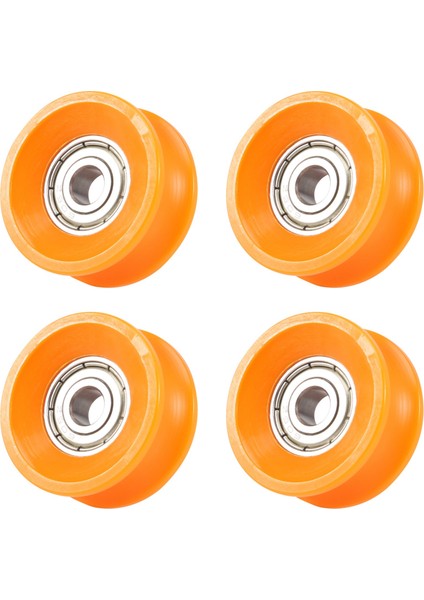 4 Adet 6X30X13MM Plastik Kaplamalı Mühürlü Rulmanlar Çelik 606ZZ Derin U Oluk Kılavuz Kasnak Raylı Bilyalı Rulman Tekerlek (Yurt Dışından) modelleri