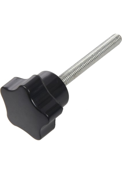 6 Adet M6 x 50 mm Kilitli Yıldız Şekilli Plastik Başlık, Erkek Dişli Topuz Tutma Yeri (Yurt Dışından)