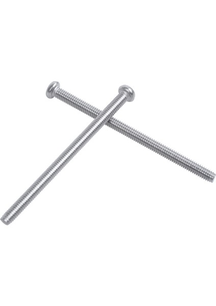 M2.5 x 40MM 304 Paslanmaz Çelik Phillips Yuvarlak Başlı Vidalar Cıvata 60 Adet (Yurt Dışından)