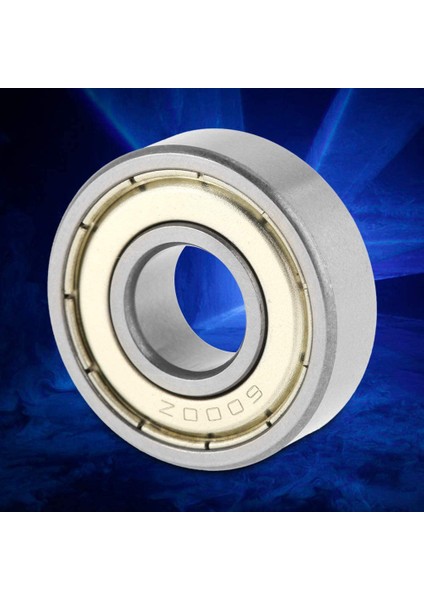6000ZZ Rulman Tekerleği Çift Taraflı Metal Mühürlü Rulman Çelik Endüstriyel Takım Tezgahı Motor Rulmanları 10 Adet (Yurt Dışından)