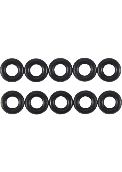 10 Adet Siyah Kauçuk Yağ Keçesi O Şekilli Halkalar Conta Pulları 8 x 4 x 2 mm (Yurt Dışından)