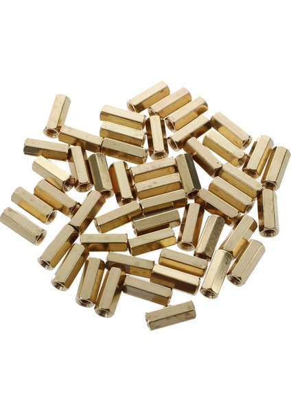 12MM Uzun Metal Altıgen M3 Dişi Konu Pcb Standoff Paspayı 50 Adet (Yurt Dışından)