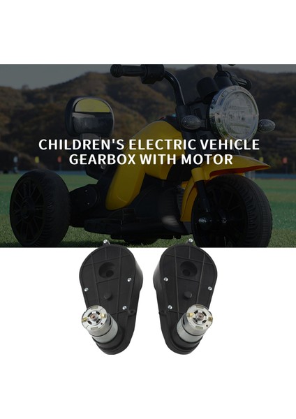 2 Adet 550 Evrensel Çocuk Elektrikli Araba Şanzımanlı Motorlu, 12VDC Motor Şanzımanlı, Çocuklar Için Binilebilir Araba Bebek Araba Parçaları (Yurt Dışından) fiyatları
