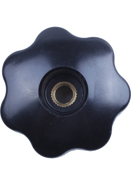 M8 x 50MM Çaplı Diş Sıkma Yıldız Topuzu Siyah Yedek 2 Adet (Yurt Dışından)