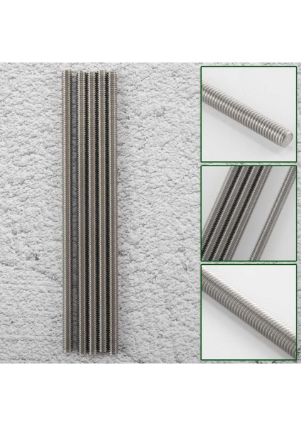 M6 x 150MM 304 Paslanmaz Çelik Tam Dişli Çubuk Çubuk Çiviler Donanımı 5 Adet (Yurt Dışından) indirimleri