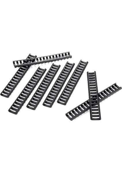 8 Parça Polimer Yumuşak Kolay Kurulum Merdiveni, 18 Yuva, Siyah (Yurt Dışından) fiyatları