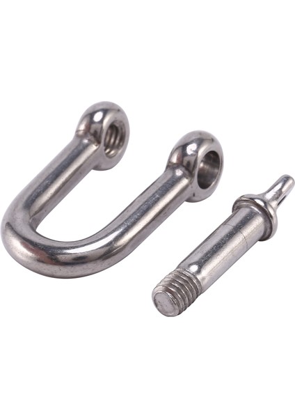 M6X38MM Düz D-Köstek, Kısa, Paslanmaz Çelik Aısı 316 (Yurt Dışından)