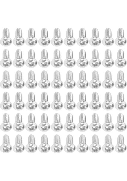 60 Adet M2 x 4mm 304 Paslanmaz Çelik Phillips Yuvarlak Başlı Vidalar Cıvata (Yurt Dışından)