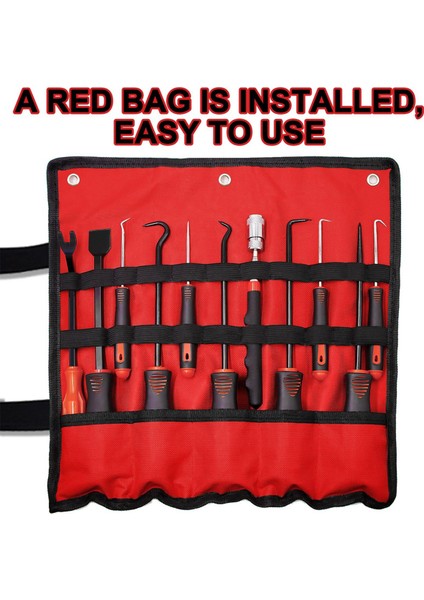 Otomotiv Onarım Hortumu Contası Yağ Keçesi Tornavida Çektirme Aleti Çıkarmak Için Kazma ve Kanca Takımı (11 Adet) (Yurt Dışından) fiyatları