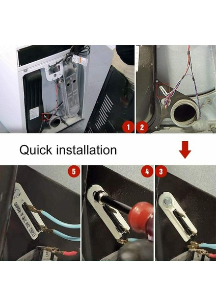 3392519 Whirlpool Için Kurutma Makinesi Termal Sigortası (36 Paket) WP3392519 3388651 AP6008325 (Yurt Dışından)