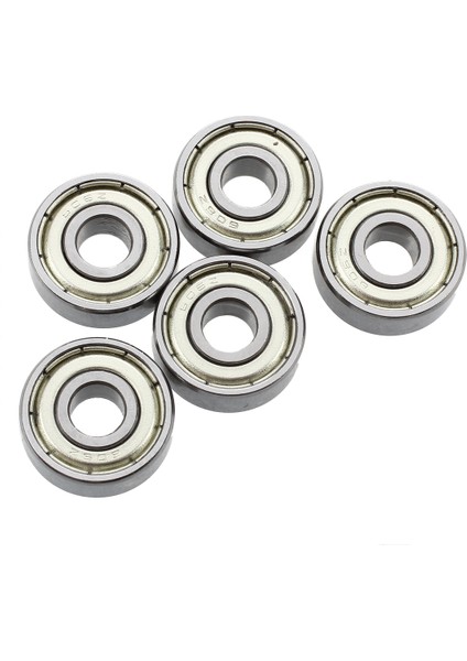 606Z 6 x 17 x 6mm Metal Minyatür Sabit Bilyalı Rulmanlar 5 Adet (Yurt Dışından)