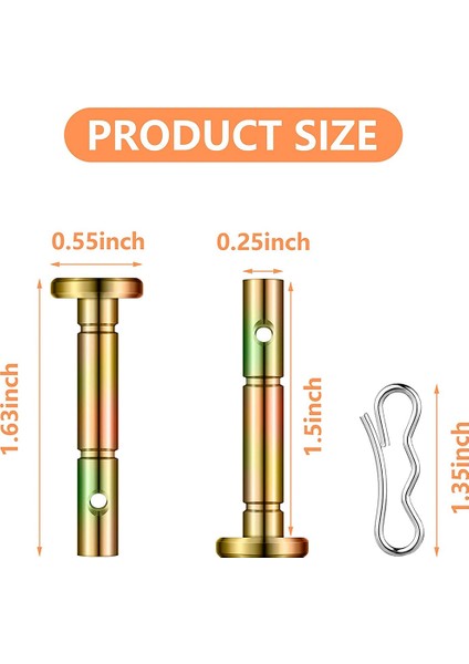 40 Adet Emniyet Pimi ve Lı Pim 738-04124 ve 714-04040 Yedek Emniyet Pimi ve Papyon Kilit Lı (Yurt Dışından) fiyatları