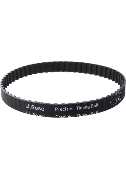 10MM Genişlik 5.08MM Pitch 60 Diş 60T Synchro Cog Triger Kayışı Siyah 120XL (Yurt Dışından)