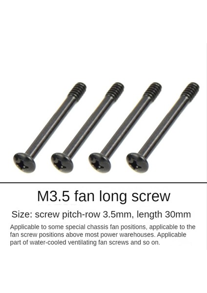25 Adet 6 -32X30MM Uzatılmış Yuvarlak Kafa Montaj Vidası Pc Kasa Ekran Kartı Soğutucu Radyatör Su Soğutma Fanı Dıy Bilgisayar (Yurt Dışından)