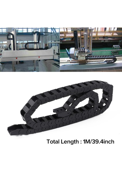 10 x 20MM 1m Her Iki Tarafta Açık Plastik Çekme Halatı Kablo Çekme Zinciri (Yurt Dışından) modelleri