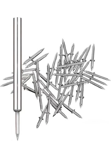 500 Adet Çift Kafalı Süpürgelik Konu Dikişsiz Tırnak Çift Başlı Çivi Görünmez Güvenlik Vidaları 5 Kurulum Aracı ile (Yurt Dışından)