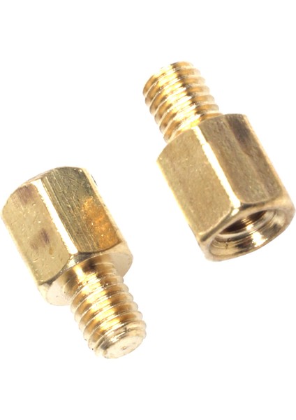 20 Adet Pc Pcb Anakart Ara Parçası Altıgen Pirinç M3 * 5 + 4 mm (Yurt Dışından)