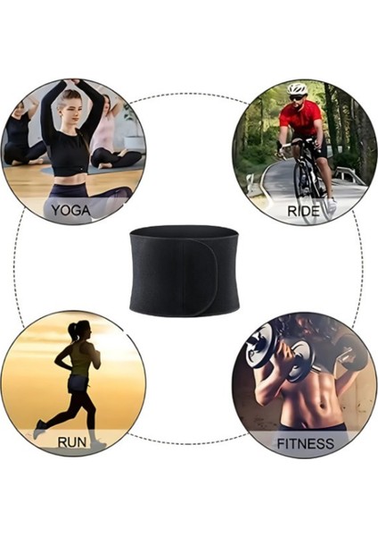 Ankaflex Termal Sauna Sporcu Kemeri Zayıflama Kemeri Yağ Bel Göbek Eritme Inceltme Terleme Korsesi Termal Sauna Kemer Korse Neopren Kumaş