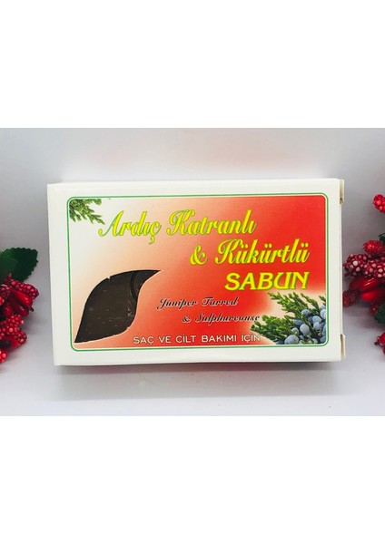 Ardıç Katranlı Ve Kükürtlü Bitksel Sabun