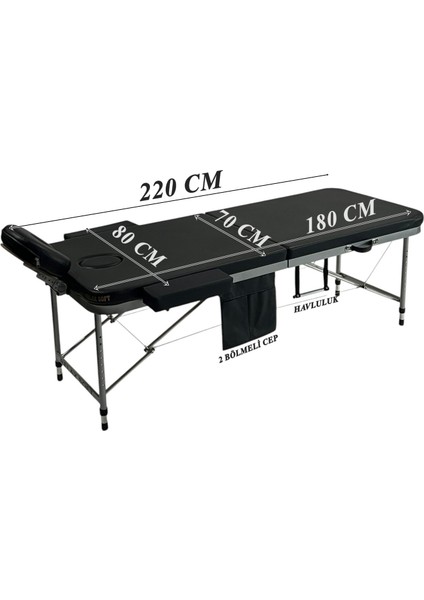 Relax Soft Çanta Tipi Lüx Masaj Masası