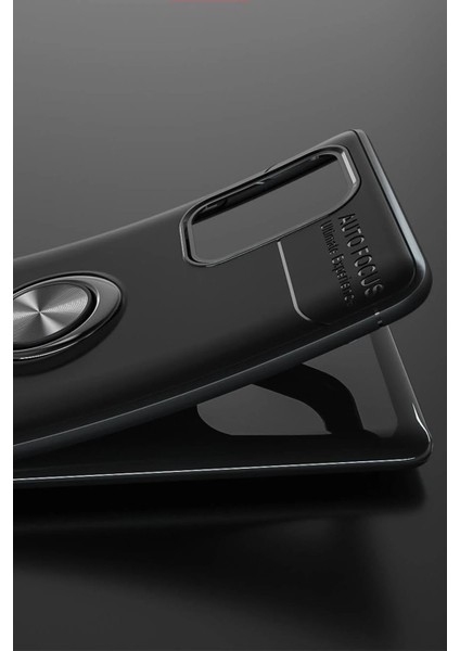 Samsung Galaxy A91 / S10 Lite Kılıf Range Yüzüklü Silikon - Mavi Ynsmr fırsatları