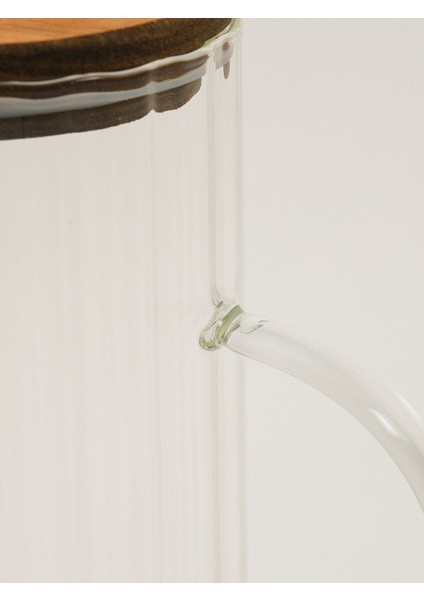 Carle Borosilikat Cam Akasya Kapaklı Sürahi (1300 Ml) fırsatları