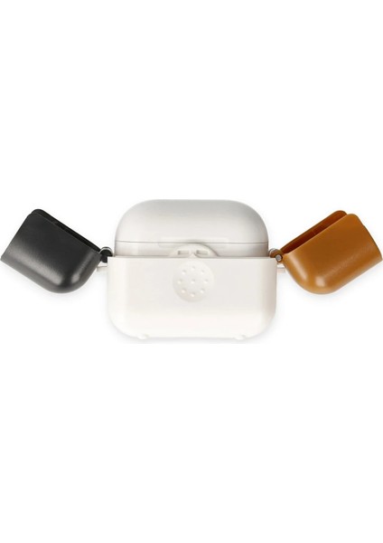 Airpods 3 (3.nesil) Basmalı Kılıf - Beyaz-Siyah-Kahverengi Ynsmr fiyatları