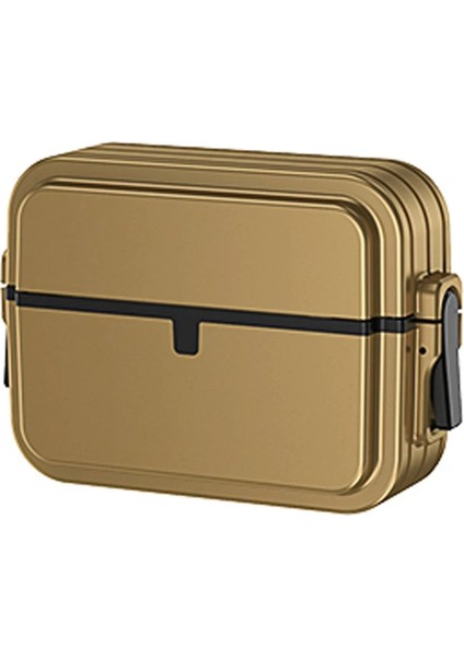 Airpods 3 (3.nesil) 404 Kilitli Kılıf - Gold Ynsmr