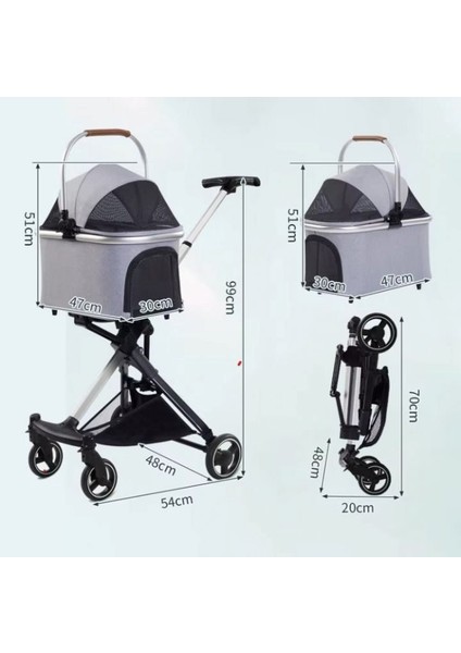 Nunbell Kedi, Köpek Taşıma Arabası (Tedi) fiyatları