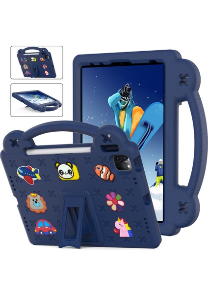 Eva Çocuk Darbeye Dayanıklı Kılıf iPad Pro 11 Inç (2022/2021/2020/2018) Tablet Kılıfı (Yurt Dışından)
