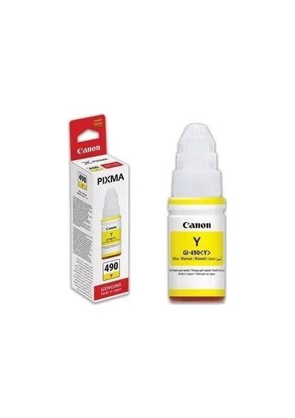 Ontech - Canon GI-490Y Sarı Tank Kartus 7.000 Sayfa