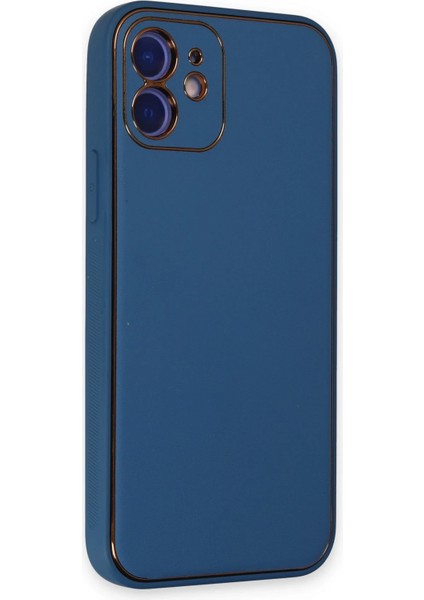 Iphone 12 Kılıf Coco Deri Silikon Kapak - Açık Mavi Ynsmr fiyatları