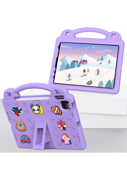 iPad 10.2 Inç 9./8./7. Nesil Tablet Kılıfı, Eva Çocuklar Için Darbeye Dayanıklı Kılıf, iPad 10.2 Inç 9./8./7. Nesil Için Saplı Stand (Yurt Dışından) indirimleri
