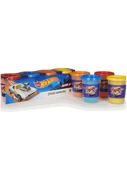 HHJ38 - Hot Wheels 10X30GR Oyun Hamuru ()