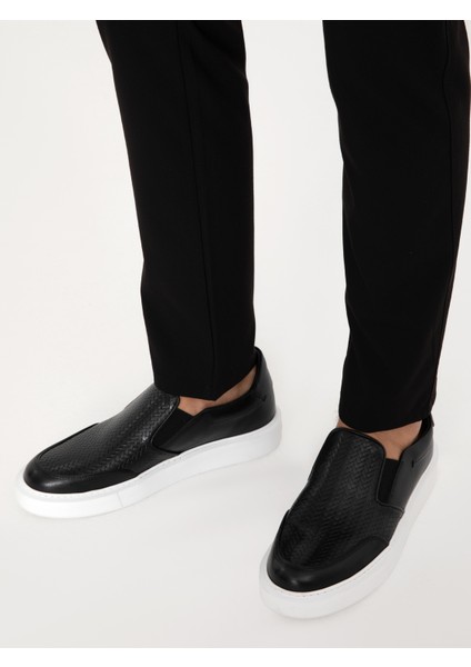 Erkek Siyah Loafer Ayakkabı 50302350-VR046