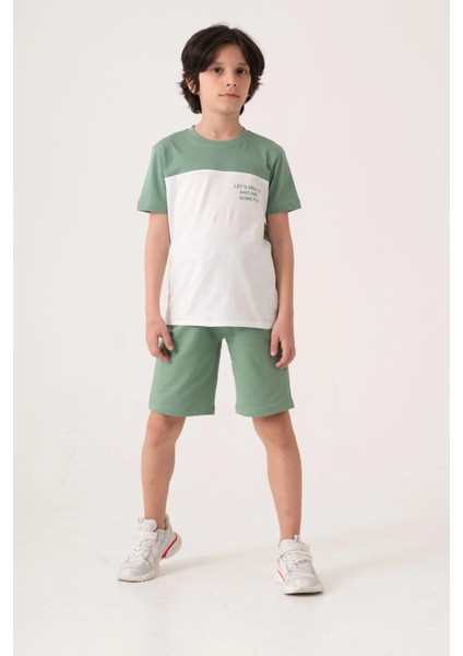 Lets Enjoy Baskılı Erkek Çocuk Takım 50602 indirimleri