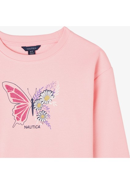 Knit Active Top Çocuk Pembe Eşofman Üstü fiyatları