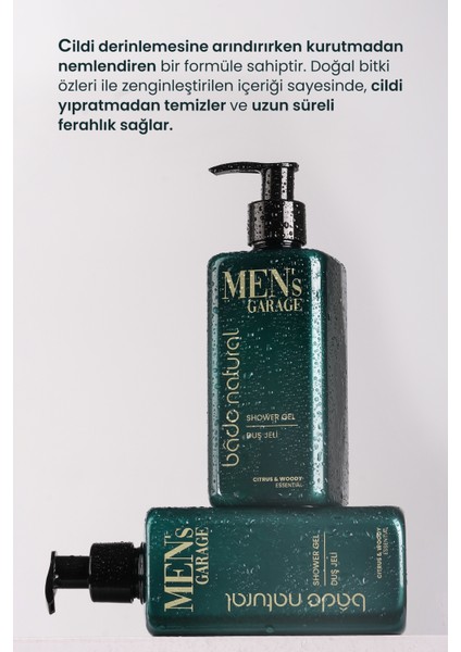 Men's Garage Duş Jeli Arındırıcı ve Canlandırıcı 300 ml