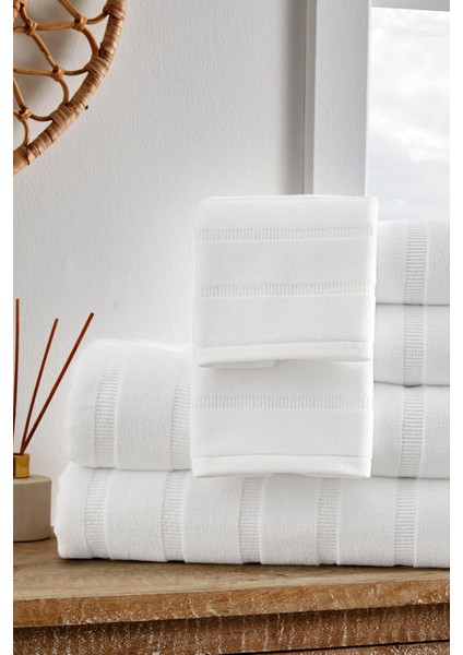 Organik Stripe Mutfak ve Kurulama Havlusu 30X50 cm