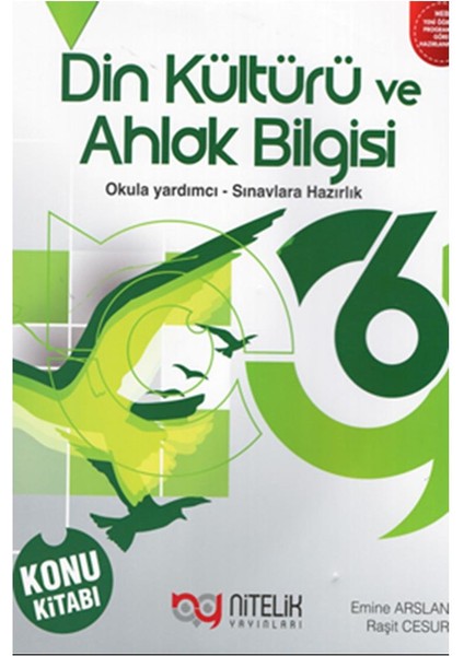 6. Sınıf Din Kültürü ve Ahlak Bilgisi Konu Kitabı