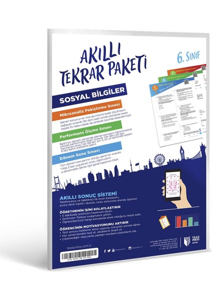 6. Sınıf Sosyal Bilgiler Akıllı Tekrar Paketleri