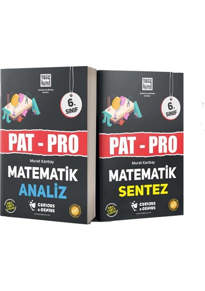6. Sınıf Pat-Pro Matematik Seti (Analiz – Sentez)