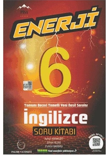 6. Sınıf Enerji İngilizce Soru Kitabı