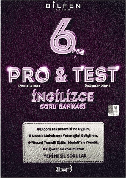 6. Sınıf İngilizce Pro&Test Soru Bankası