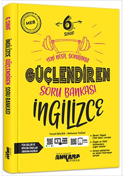 6.Sınıf Güçlendiren Ingilizce Soru Bankası